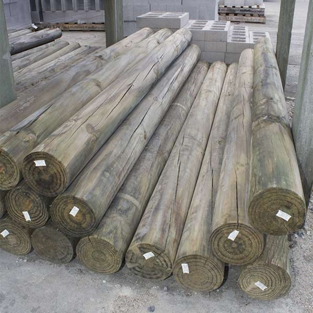 150mm-x-2.4m-cca-treated-log-made-from-pine